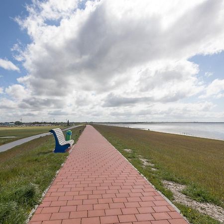 Direkt Am Deich - Ferienwohnung Oland Im Gaestehaus Am Badedeich Дагебюлль Экстерьер фото